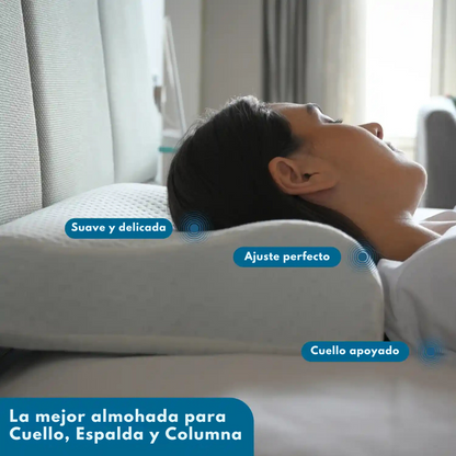 ReposePlus® Almohada Ortopedica Con Alineación Cervical Perfecta
