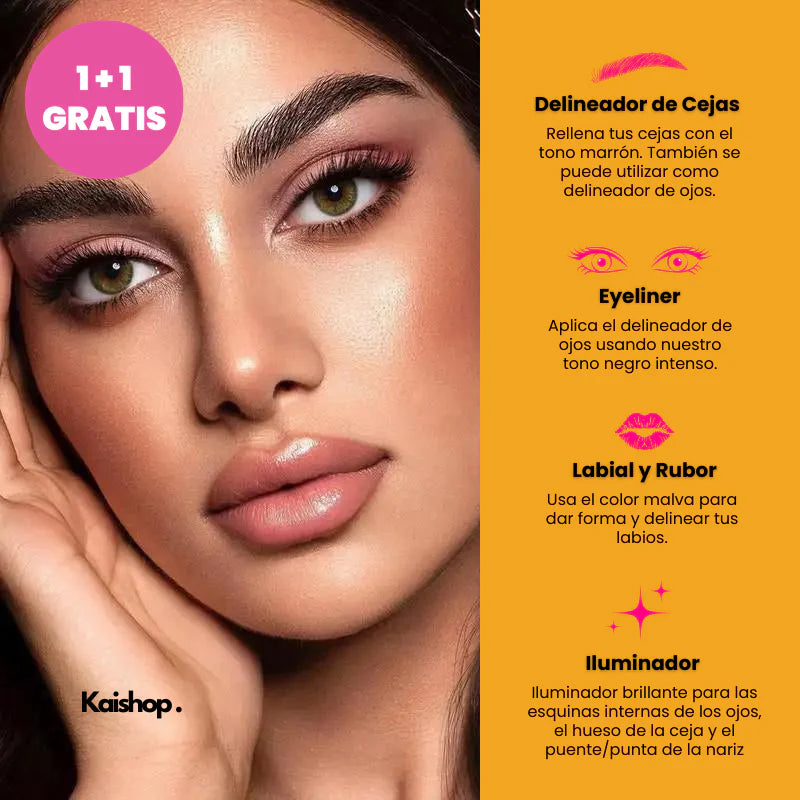 Lápiz Make Up 4 en 1 PREMIUM (1+1 GRATIS)